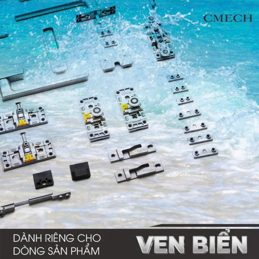 Tiêu Chuẩn Salt Spray 1.000h – Phụ Kiện Cửa Chịu Được Mọi Thử Thách Khí Hậu