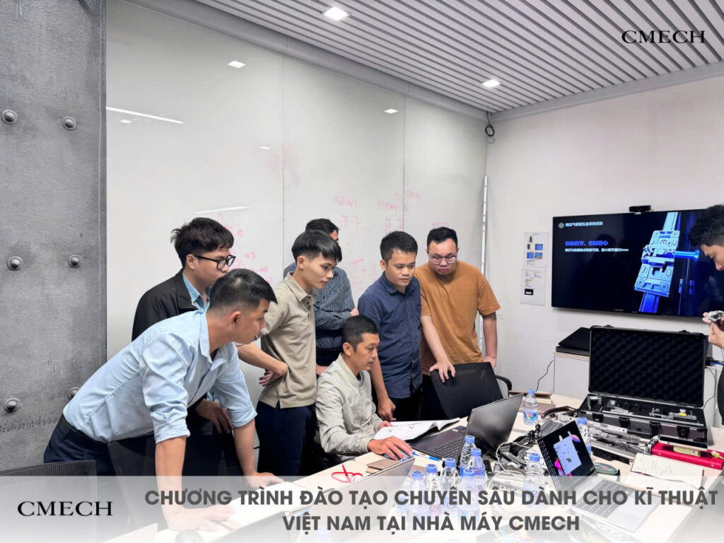 CHƯƠNG TRÌNH ĐÀO TẠO CHUYÊN SÂU DÀNH CHO KĨ THUẬT VIỆT NAM TẠI CMECH