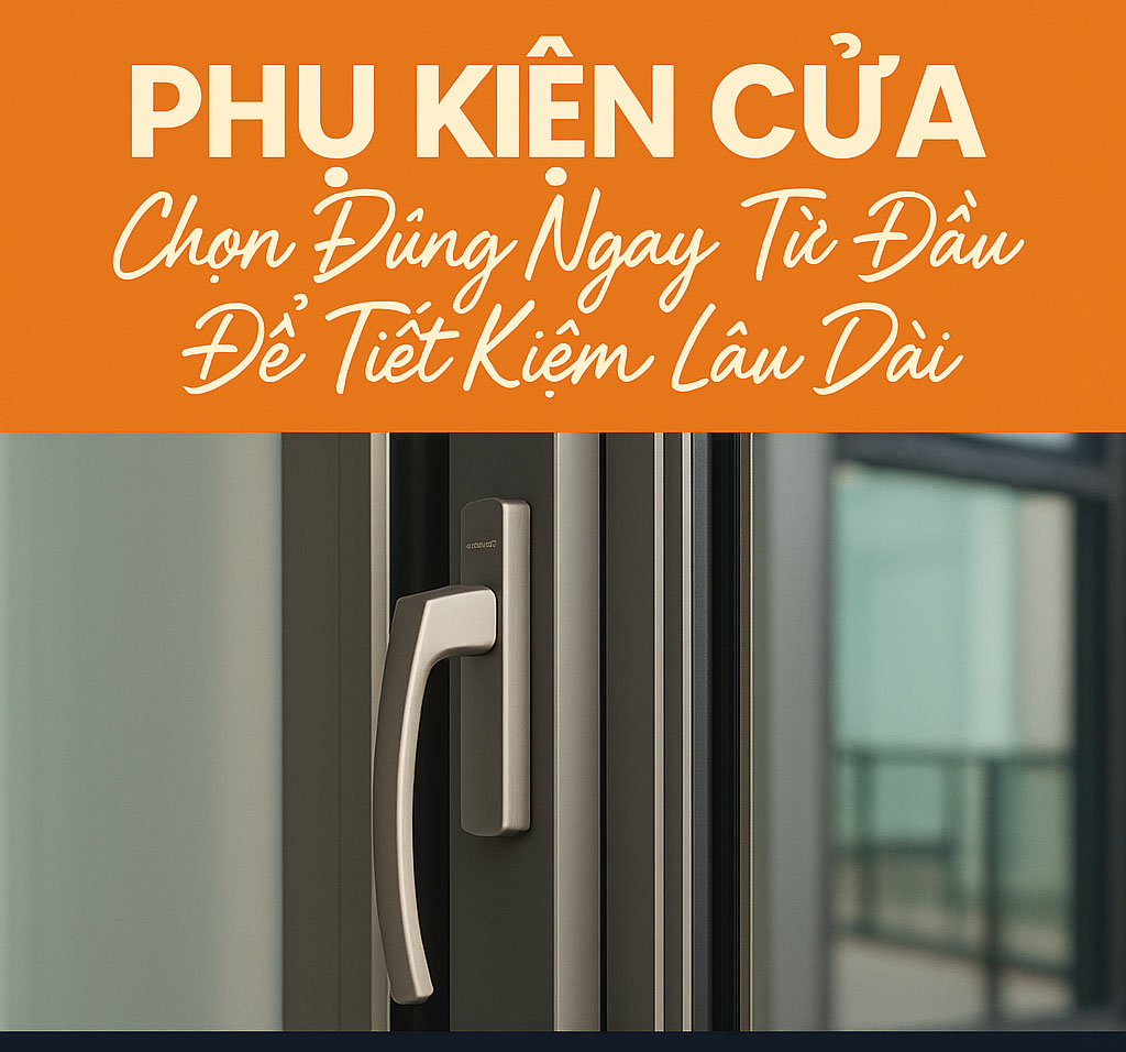 Phụ Kiện Cửa – Chọn Đúng Ngay Từ Đầu Để Tiết Kiệm Lâu Dài