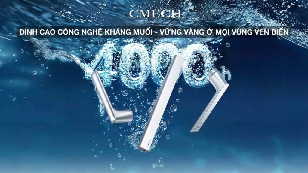 CMECH – Giải pháp phụ kiện cửa kháng muối biển vượt trội