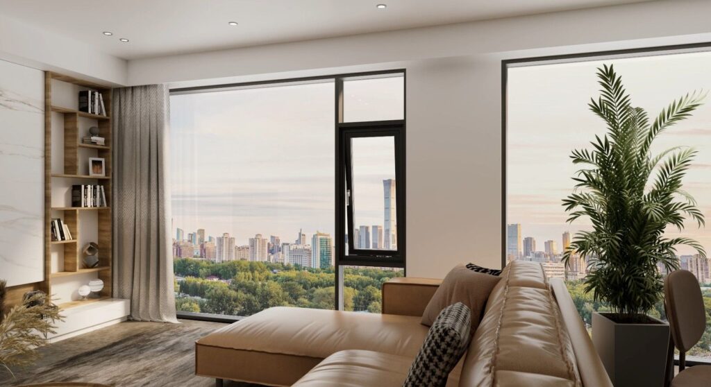 Phụ kiện cửa sổ mở hất ra ngoài và cửa sổ mái hiên