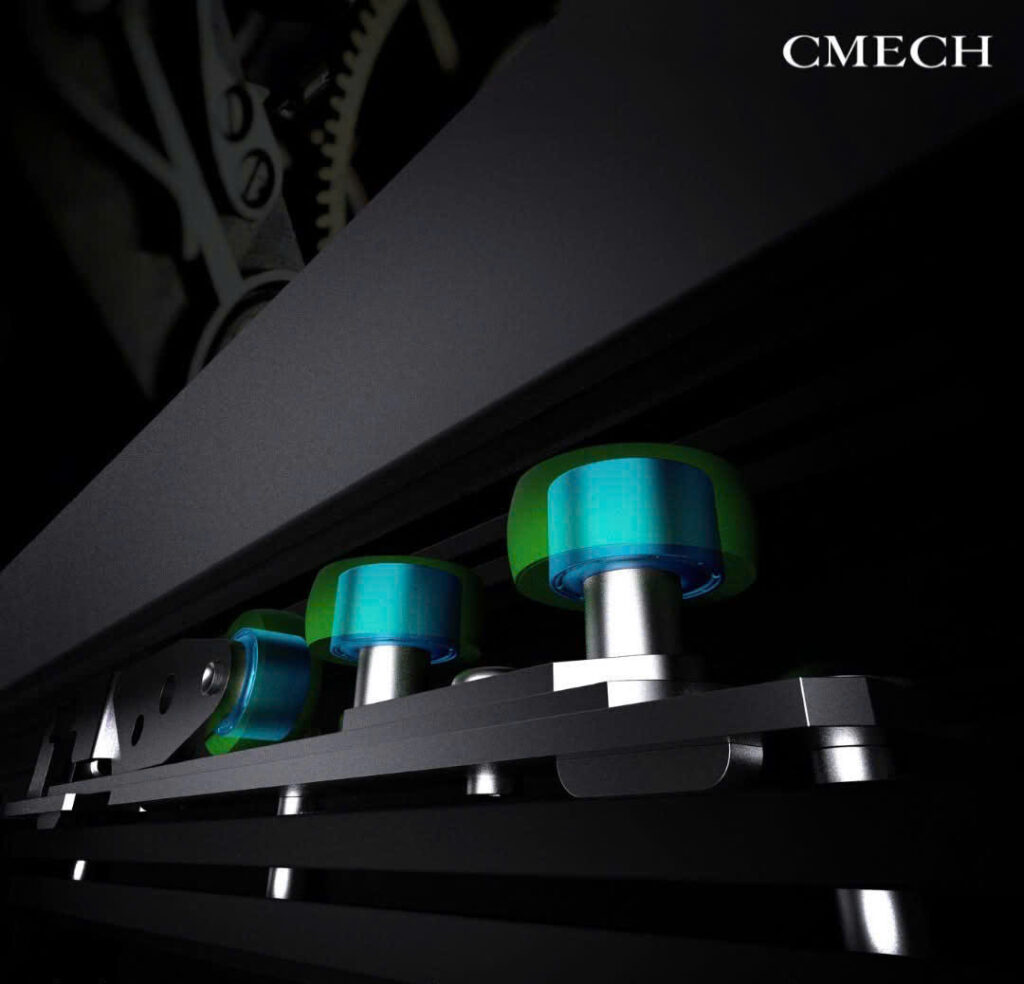 BÁNH XE CAO SU CMECH - VẬT LIỆU CAO CẤP CHO ĐỘ BỀN VƯỢT TRỘI