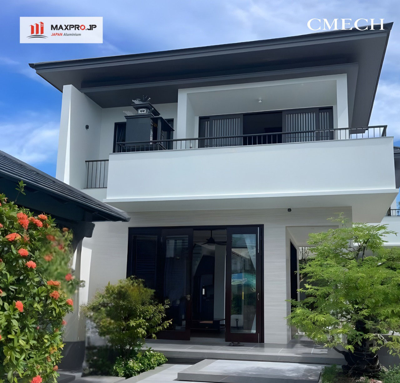 CMECH kết hợp MAXPRO.JP Giải pháp đồng bộ cho biệt thự hiện đại